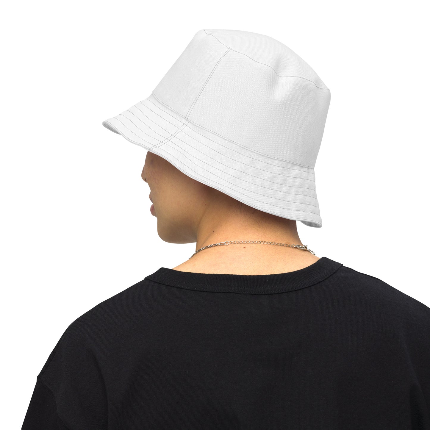 Smile Reversible bucket hat