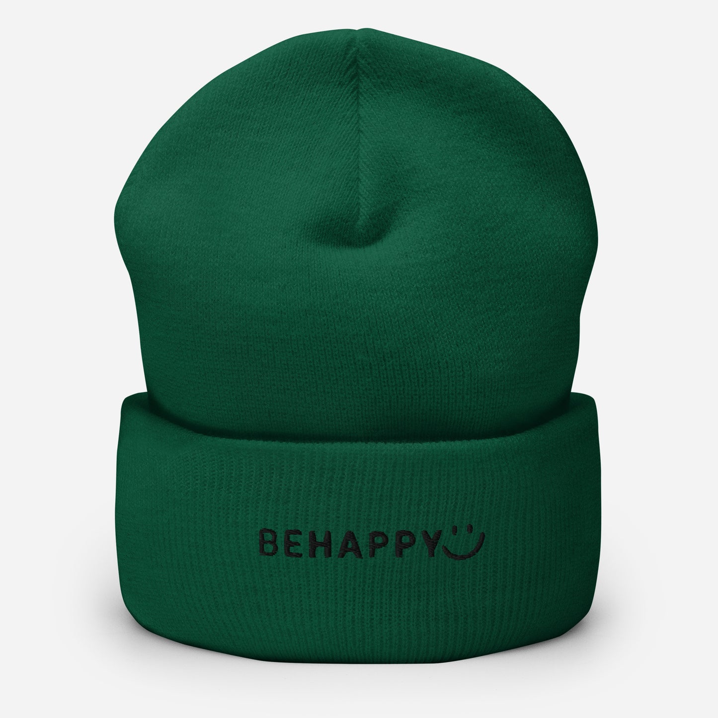 Be Happy Cuffed Beanie