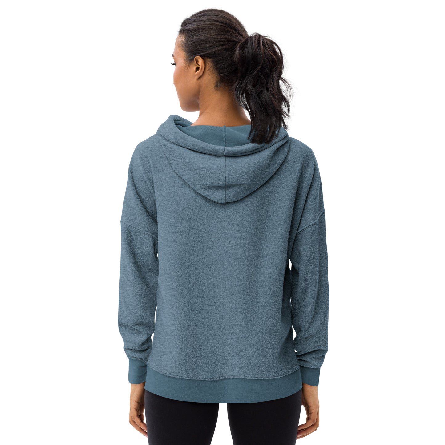 Affirmation Unisex sueded fleece hoodie