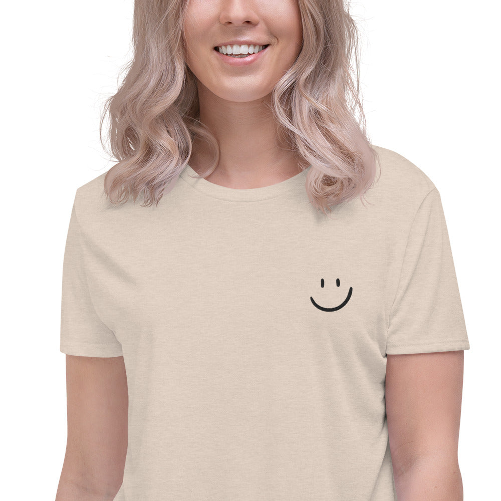 Smile Crop Tee